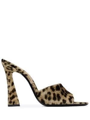 Leopard High Heels, Cheetah Print Heels, Ysl Heels, Les Brown, Leopard Heels, Fancy Shoes, Shoe Inspo, Saint Laurent Shoes, Cloud 9