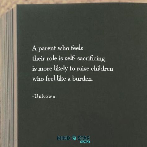 Parenting shouldn't feel like self-sacrifice. When we prioritize balance, we teach our children their worth, not as burdens, but as individuals with value. #Parenting #SelfCare #HealthyBoundaries #burden #selfsacrifice #parentingquotes Star Family, Parent Life, To My Parents, Healthy Boundaries, Parenting Quotes, My Parents, True Quotes, Feel Like, Life Hacks