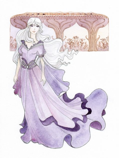 Lady Almathea, The Last Unicorn Movie, Last Unicorn, The Last Unicorn, House Of Dragons, Art Poses, Gouache Painting, Animated Movies, Drawing Tutorial