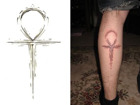 ankh,key of life, , was the ancient Egyptian hieroglyphic character that read "life", Key Of Life Tattoo Egyptian, Ankh Tree Of Life Tattoo, Key Of Life Tattoo, African Ankh Tattoo, Feminine Ankh Tattoo, Ankh Tattoo Behind Neck, Ankh Tattoo Design, Ankh With Wings Tattoo, Gothic Ankh Tattoo