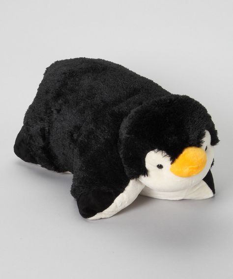 Look at this Perky Penguin Pillow Pet on #zulily today! Penguin Room, Penguin Pillow, Arctic Nursery, Animal Plushies, Penguin Baby, Pillow Pets, Nighttime Routine, Baby Penguins, Get Well Gifts