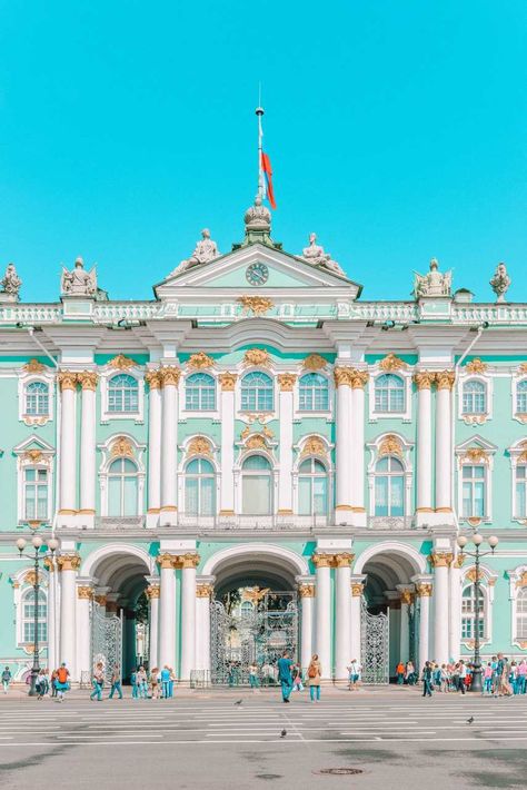 9 Best Things To Do In St Petersburg, Russia - Hand Luggage Only - Travel, Food & Photography Blog The Hermitage Museum, Pretty Buildings, Best Beaches In The World, Byzantine Architecture, Russia Travel, Winter Palace, Hermitage Museum, Cultural Capital, St Petersburg Russia