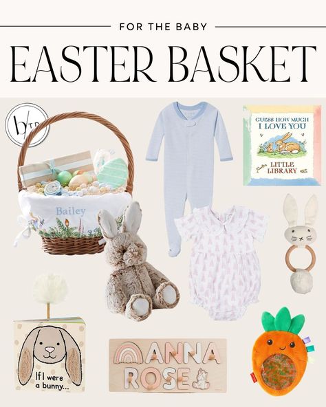 Minimalist Easter Basket, Newborn Easter Basket, Simple Easter Baskets, Wicker Easter Basket, Boys Easter Basket, Baby Easter Basket, Baby Boy Easter, Girls Easter Basket, Easter Baskets For Toddlers