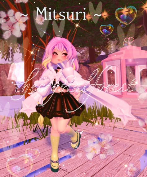 Nature Vs Ice Fairy Royale High Outfits, Mitsuri Royale High Cosplay, Royale High Demon Slayer Cosplay, Roblox Royale High Anime Cosplay, Royale High Maid Outfit, Anime Royale High Outfits, Demon Slayer Royale High, Mitsuri Royale High, Royal High Anime Cosplay