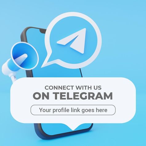 Follow us on telegram social media squar... | Premium Psd #Freepik #psd #social-media #promotion #contact #communication Facebook Face, Promotion Work, Digital Advertising Design, Corporate Event Design, App Promotion, Poster Template Design, Social Media Advertising Design, Logo Design Video, Graphic Design Flyer