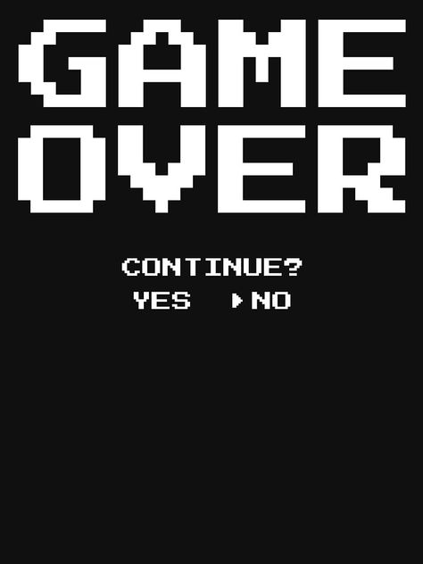 Black Game Aesthetic, Game Over Wallpaper, Game Poster Ideas, Game Typography Design, Gamer Posters, Gamer Tshirt Design, Gamer Graphics, Gamer Wallpaper, Gamer Poster