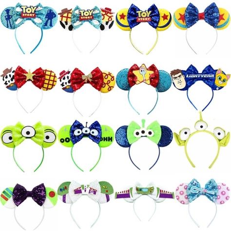 Toy Story Ears, Alien Ears, Disney Headbands, Woody And Buzz, Band Kid, Party Headband, Scary Costumes, Anime Toys, Disney Birthday