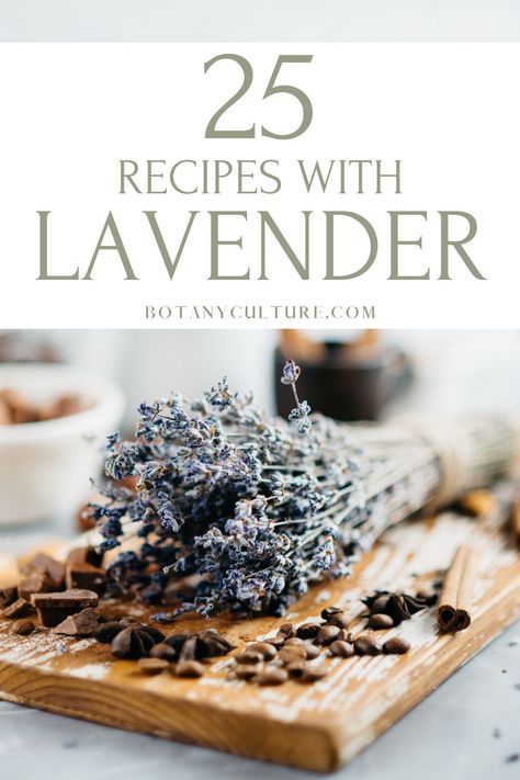 Recipes Using Lavender Buds, Real Simple Magazine Recipes, Lavender Savory Recipes, Culinary Lavender Recipes, Lavender Recipes Food, Lavender Extract Recipes, Lavender Recipes Baking, Things To Do With Lavender, Lavendar Recipe