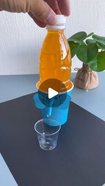 Diy Water Dispenser, Pullups Workout, Water Bottle Crafts, How To Make Water, Video Reels, Homemade Toys, Stem For Kids, Kevin Hart