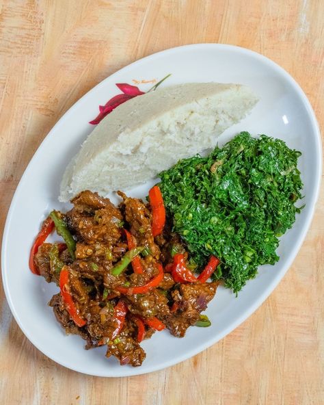 Ugandan Food, Goat Stew, African Meals, African Recipe, Easy Meal Plan, Ghana Food, Kenyan Food, Green Foods, Adorable Food