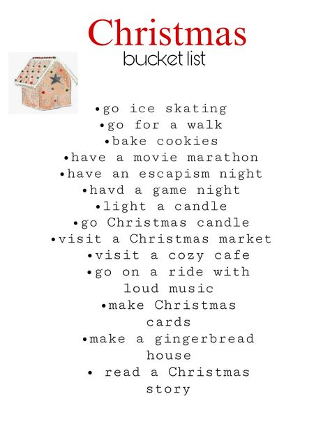 Christmas bucket list, Christmas activities, things to do at Christmas Things To Do Christmas Time, What To Do Before Christmas, Fun Things To Do During Christmas Time, Christmas Sleepover Ideas List, Fun Things To Do On Christmas Eve, Christmas Activities Friends, Things To Do At Christmas Time, Christmas Sleepover Activities, Christmas Ideas To Do With Friends