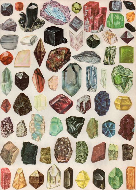 Roland Barthes: From Gemstones To Jewellery - Current-Obsession John Bauer, Geology Rocks, Junji Ito, Iphone Design, Scientific Illustration, Rocks And Gems, Gems And Minerals, Art Plastique, Rocks And Minerals