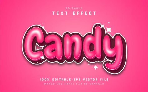 Candy Font, Candy Text, Game Font, Design Bundles Svg, Clay Patterns, 3d Alphabet, Word Fonts, 3d Text, Free Svg Files