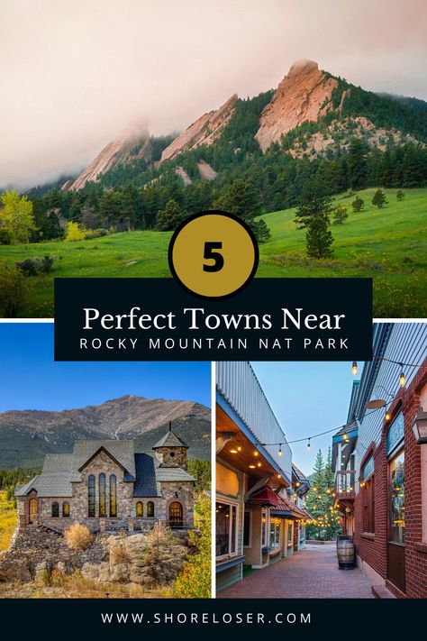 5 Best Towns to Stay in Near Rocky Mountain National Park Rocky Mountain Honeymoon, Rocky Mountain National Park September, Rocky Mountain Road Trip, Hiking Rocky Mountain National Park, Rocky Mountain National Park Itinerary, Rocky Mountain National Park Hikes, Colorado National Parks, Cheap Family Vacations, Gunnison National Park