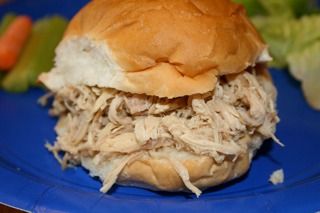 Shredded Turkey Sandwiches Pulled Turkey Recipes, Shredded Turkey Sandwiches, Bbq Pulled Turkey, Pulled Turkey Sandwiches, Pulled Turkey, Shredded Turkey Recipes, Turkey Sandwiches Recipes, Work Potluck, Amish White Bread