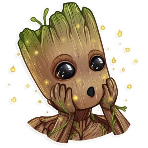 Groot Tattoo, Chibi Marvel, Avengers Cartoon, Sublimacion Ideas, Blue Rose Tattoos, Spiderman Art Sketch, Doodle Tattoo, Image Background, Baby Groot