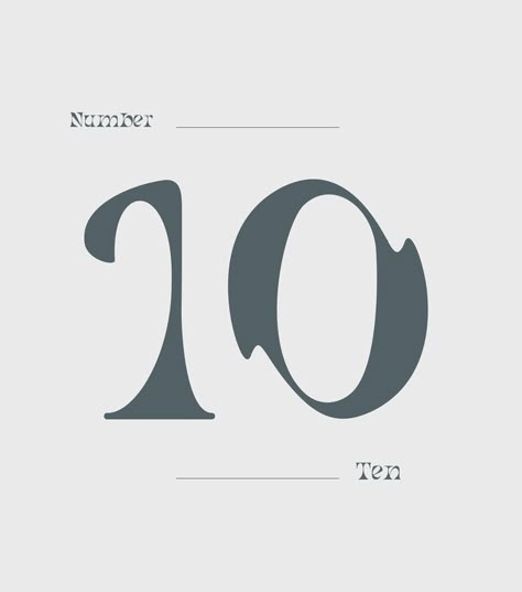 10 Aesthetic Number, Numeric Logo Design Numbers, 11 Typography Number, 12 Number, 10 Number, Number 10 Design, Free Tattoo Fonts, Number Graphic, Numbers Typography