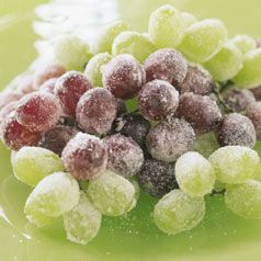 Frosted Grapes Recipe | Chelsea Sugar Frosted Grapes Recipe, Wash Grapes, Frosted Grapes, Sugared Grapes, Fruit Garnish, Fruit Appetizers, Grooms Cakes, Grape Recipes, Sugar Frosting