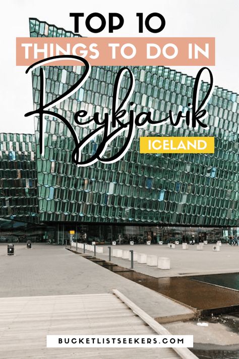 This list of the best things to do in Reykjavik features 10 of the top Reykjavik attractions to help you decide what to do in Reykjavik, Iceland. 1 Day In Reykjavik, Best Food In Reykjavik, Day Trips From Reykjavik, Where To Eat In Reykjavik Iceland, Best Restaurants In Reykjavik, Types Of Whales, Harpa Concert Hall, Iceland Reykjavik, Reykjavik Iceland