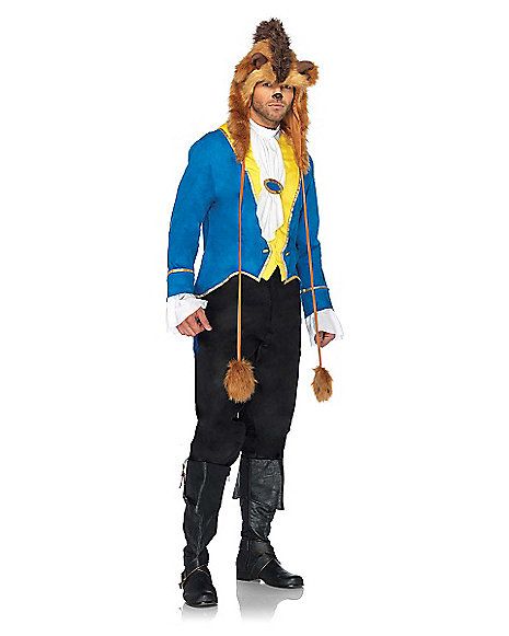 Disney 3-Piece Beast Adult Mens Costume - Spirithalloween.com Beast Men, Leg Avenue Costumes, Disney Beast, Beauty And The Beast Costume, Beast Costume, Man Beast, Beauty Beast, Disney Halloween Costumes, Disney Cosplay