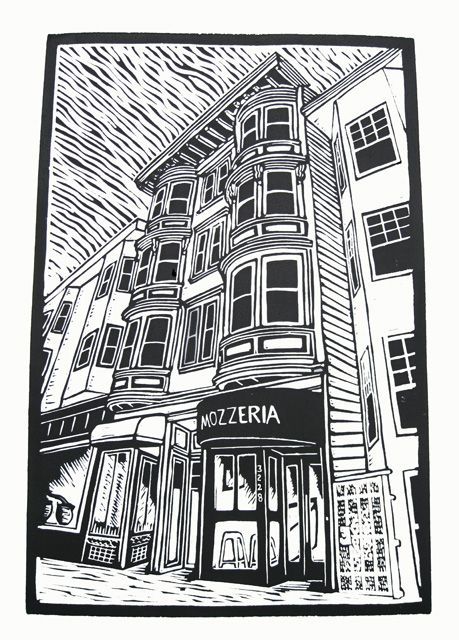 Architecture Lino Prints, Architecture Linocut, Architecture Printmaking, Graphic Linocut, Linocut Prints Ideas, Relief Printmaking, Lino Cuts, Linoleum Print, Woodcut Print