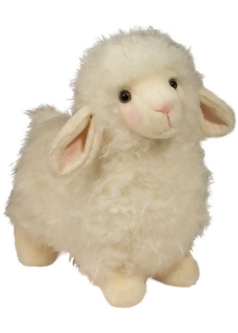 Z26FF Douglas Toula Plush Lamb, 10" Lamb Plush Aesthetic, Lamb Plushie, Douglas Plush, Sheep Stuffed Animal, Lamb Stuffed Animal, Pet Sheep, Sheep Plush, Lamb Plush, Baby Goats