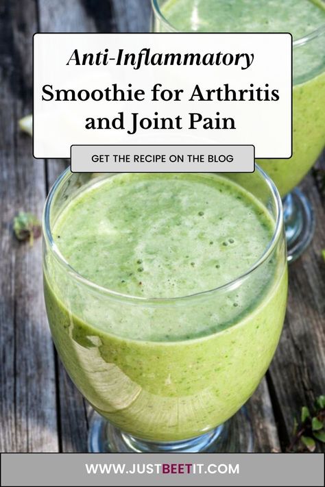 Anti Inflammation Green Smoothie, Anti Inflammation Juice Recipes, Inflammation Shots, Beet Smoothie Recipes, Anti Inflammation Smoothie, Anti Inflamatory Smoothie, Beet Juice Recipes, Juicing Recipes For Health, Inflammation Juice