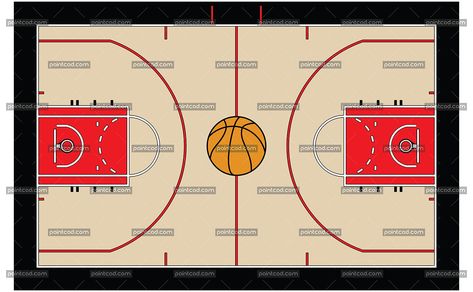 Color drawing of a basketball court with ball in the center Basketball Court Drawing, Court Drawing, Drawing Basketball, Basketball Drawings, Michael Jordan Photos, Jordan Photos, Elf Fun, Color Drawing, A Basketball