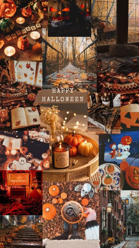 #myfirstshuffle Days Till Halloween, Halloween Collage, Halloween Wallpaper Iphone Backgrounds, Image Halloween, Halloween Wallpaper Backgrounds, Map Compass, Halloween Wallpaper Cute, Cute Fall Wallpaper, Wallpaper Android