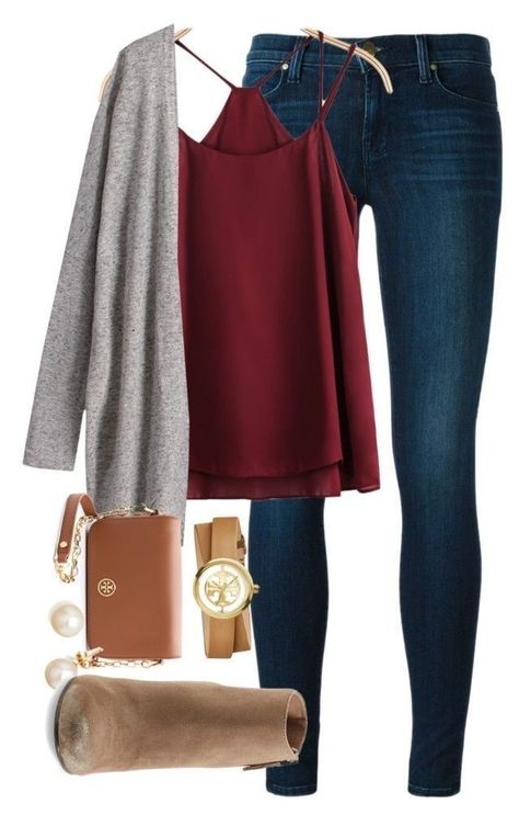 7503cfacd12053d309b6bed5c89de212desc50425054ri Casual Date Night Outfit Fall, Denim Outfits, Stitch Fix Outfits, Outfits Polyvore, Razzle Dazzle, Top Outfit, Wardrobe Inspiration, Cooler Look, Winter Color