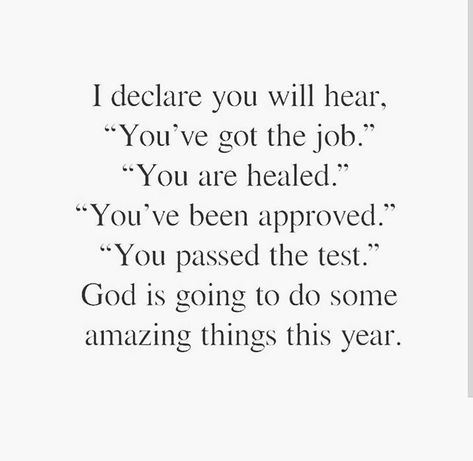 Prayer For A Job, Testing Quote, Got The Job, Manifesting Vision Board, I Got The Job, I Declare, Passed The Test, Affirmation Board, Career Vision Board