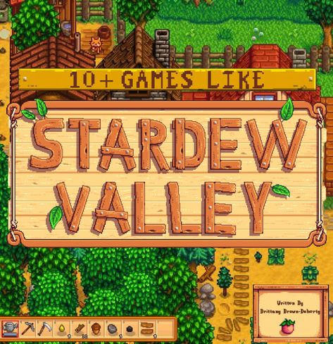 10+ Games Like "Stardew Valley" Stardew Valley Game, Reviews Design, Stardew Mods, Stardew Valley Mods, House Greenhouse, Stardew Valley Ideas, Stardew Valley Layout, Stardew Valley Tips, Stardew Valley Farms