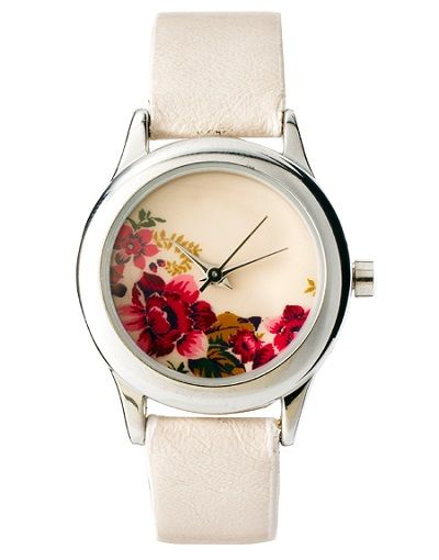 It's a Quarter Past Roses Vintage Saat, Hand Clock, Hand Watches, Floral Watches, Mode Shoes, Flower Watch, Pastel Decor, Arm Candy, Girls Best Friend