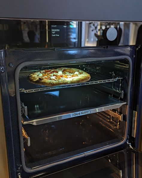 Is your partner a terrible cook and always burns the food....? No excuses any more! We've been putting our Samsung Smart Ovens to the test with their AI Pro Cooking settings! Plus we wanted pizza for lunch.... The range of cooking settings is amazing - you can steam cook, air fry, dual cook (cook different items in the top and bottom of the oven). There is a camera within the oven, so you can go off and watch your food from your phone and never burn anything again. The oven recognises the ... Smart Oven, Steam Cooking, No Excuses, Oven Cooking, Go Off, Air Fry, The Oven, Steam, Oven