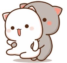 Calin Gif, Mochi Cat, Peach Cat, Chibi Cat, Cute Bear Drawings, Cute Kawaii Animals, Cute Cartoon Images, Cute Cartoon Pictures, Cute Love Cartoons