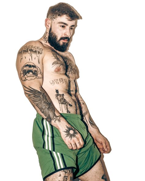 untitled_project/cadugueres Gay Tattoo Men, Gay Tattoo, Tattooed Men, Bear Man, Men's Muscle, Muscle Men, Gym Men, Lettuce, Tattoos For Guys