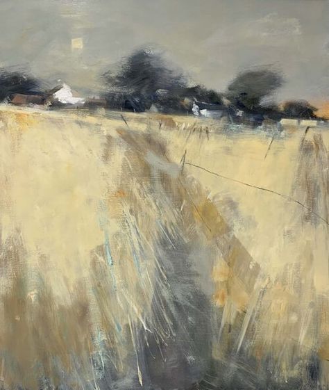 Hannah Woodman Sketchbooks, Hannah Woodman, Project Drawing, Inspirational Paintings, British Landscape, Contemporary Landscape Artists, Lone Tree, Wheat Fields, Landscape Art Painting