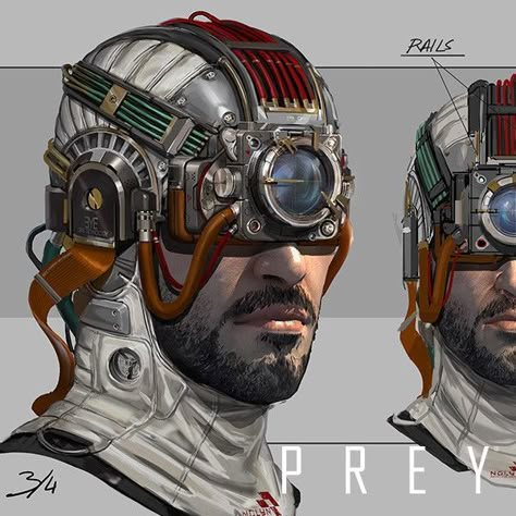 Prey Game, Arkane Studios, Cyberpunk Rpg, Power Armour, Fallout Art, Arte Robot, Black Cartoon Characters, Arte Cyberpunk, Futuristic Art