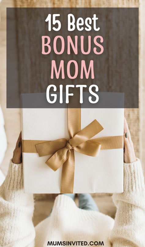 Looking for the best bonus mom gifts to celebrate Mother's Day or a special occasion? Look no further! We've rounded up 15 great ideas that are sure to make her feel loved and appreciated, including DIY options from both the bio mom and the kids. Bonus Mom Gifts For Mothers Day, Bonus Mom Mothers Day Ideas, Good Presents For Mom, Family Gift Guide, Bio Mom, Toy Gift Guide, Mom Gift Basket, Bonus Mom Gifts, Bonus Dad Gifts