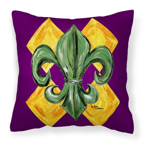 Blue And Gold Banquet, Mardi Gras Throws, 50's Diner, Mardi Gras Decor, Mardi Gras Decorations, Outdoor Seating Area, Mardi Gras Carnival, Pillow Form, Canvas Pillow