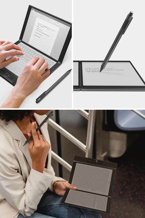 Gemini E-Ink Book: A Revolutionary Device Combining E-Reader, Notebook, and Laptop. Learn More! E Paper Display, E Ink Display, E Book Reader, E Ink, Smart Wallet, Yoga Books, Dual Screen, Matter Of Time, Lenovo Yoga