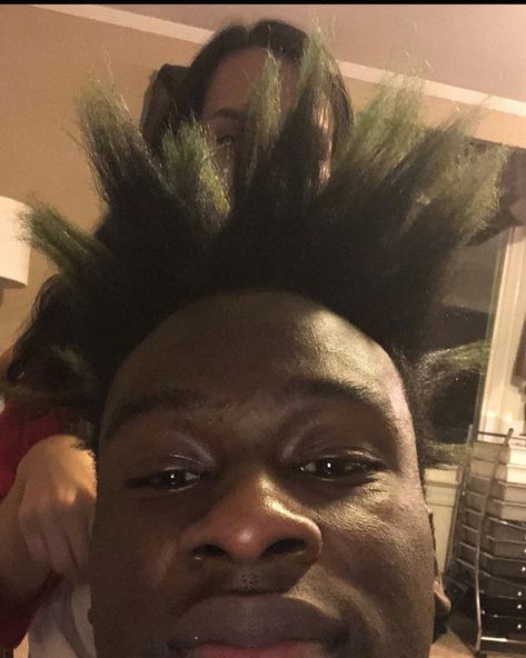 Kof | Psykof💥 on Instagram: “Finna get this cut again. What should I call em? Toxic spikes? Super spikes? Super Saiyan spikes? Super stupid spikes? Ima go with super…” Spikey Hair, Super Saiyan, Hair, On Instagram, Instagram