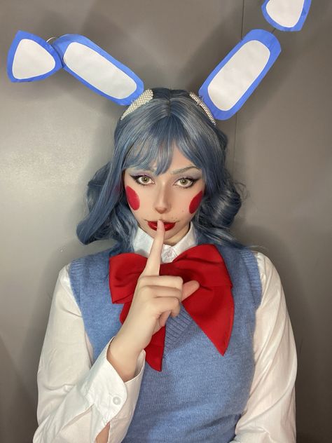 cosplay fnaf Bonnie Cosplay Fnaf, Toy Bonnie Cosplay, Fnaf Toy Bonnie, Bonnie Cosplay, Bonnie Costume, Cosplay Fnaf, Bonnie Fnaf, Toy Bonnie, Cosplay Ideas