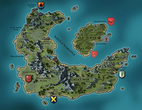 Klaradox on Tumblr The Iron Islands, Iron Islands, Game Of Thrones Map, Westeros Map, Imaginary Maps, Tabletop Rpg Maps, Island Map, Fantasy Map, Tabletop Rpg