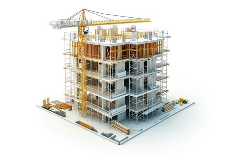 Building construction architecture development scaffolding. | premium image by rawpixel.com / Porramate Construction Ads, Construction Poster Design Building, Construction Services Poster, Construction Site Illustration, Construction Site Background, Birthday In Heaven Quotes, Scaffolding Installation, Photoshop Editing Tutorials, Construction Images