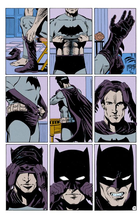 DC Comics Showcase, Batman: Legends of the Dark Knight, Shaman #1, art... Dc Batfamily, Batman Year One, Batman Mask, Dark Comics, Batman Dark, Batman Artwork, Batman Comic Art, Batman Universe, Batman The Dark Knight