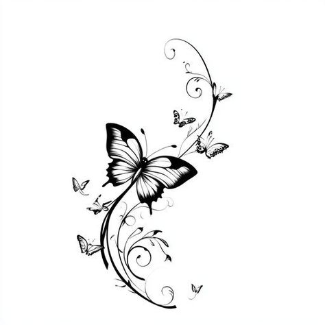 Vibrant Butterfly Tattoos For Women Tattoo Master Files – IMAGELLA Small Butterfly Tattoo Forearm For Women, Free Printable Tattoo Designs, Small Girly Tattoos With Meaning Unique, Black Art Tattoos For Women, Butterfly With Flowers Tattoo For Women, Girly Tattoos Unique, Inner Wrist Tattoos For Women, Butterfly Behind The Ear Tattoo, Tattoo Ideas Female Butterfly