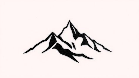 15 Mountain Range Minimal Tattoos to Summit in Style Mountain Silhouette Tattoo, Mount Everest Tattoo, Mountain Tattoo Men, Fine Line Mountain, Line Mountain Tattoo, Fine Line Mountain Tattoo, Minimalist Mountain Tattoo, Watercolor Mountains Tattoo, Sage Archetype