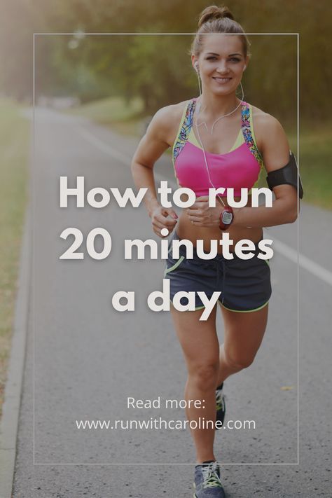 Running 20 minutes a day is seen as an achievable goal for many people. A daily 20-minute run can be transformative. It’s also an enjoyable and sustainable way to become more active and get outdoors more. We all know that running has many physical and mental benefits, but what about running 20 minutes a day? 20 Min Running Workout, Fartlek Training, Dynamic Warm Up, Weight Bearing Exercises, Interval Running, Benefits Of Running, Running Plan, Running Routine, Before Running