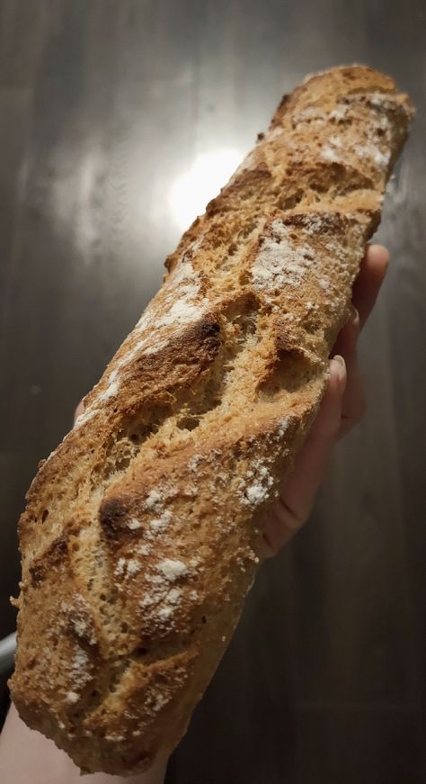 Baguettes croustillantes sans gluten et sans pétrissage 🥖 Menu Sans Gluten, Pain Sans Gluten, Sans Gluten Sans Lactose, Gf Bread, Gf Desserts, Vegan Kitchen, Happy Foods, Breakfast Bake, Fun Baking Recipes